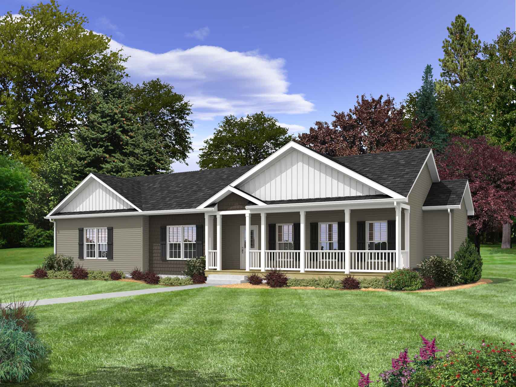 Summit Lattimore 1S3017V by RAnell Homes Yates Home Sales